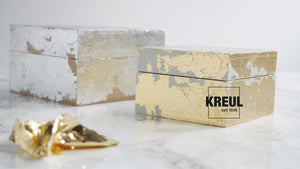 Kreul - Blattmetall, Art Deco Gold Leaf Metal, 25sheet -52500788