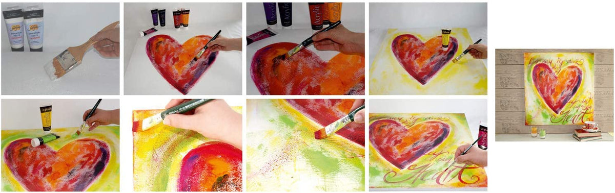 كرول اكريليك الجريكو ، أورانج، 75 مل - 52500841