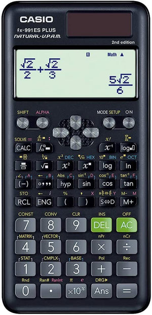 آلة حاسبة علمية من كاسيو ، FX-991ES Plus ، الإصدار الثاني ، 14330018