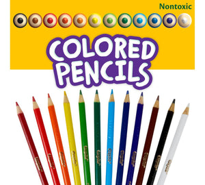 Crayola, Colored Pencils Set 12 Colored  - 01330048