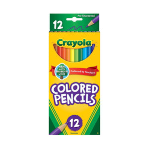 Crayola, Colored Pencils Set 12 Colored  - 01330048