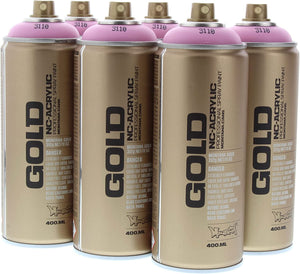 Montana Gold Spray Paint, Frozen Raspberry 400ml, 3110 - 05620224