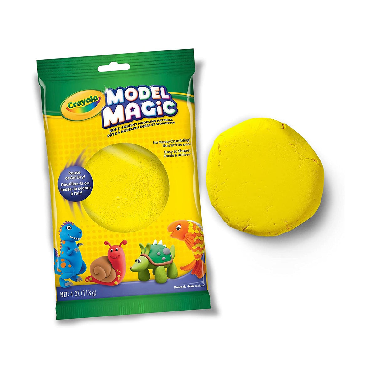Crayola- Model Magic- 113gm- Yellow- Set of 3pc- 01350534
