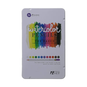 Prima Marketing, The Basics 12 Watercolor Pencils- 01400005