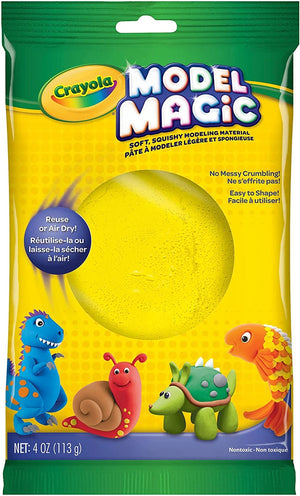 Crayola, Model Magic 113gm, Yellow, 01350534