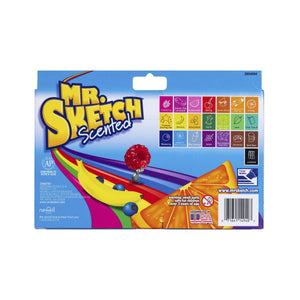 Mr. Sketch, Chiseled Tip Marker, 22 Assorted Scented Marker -20100005