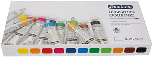 Schmincke Designers Gouache(72014), 12 x 20 ml tubes - 05640354