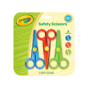 Crayola, Safety Scissors, 3pc- 01330733