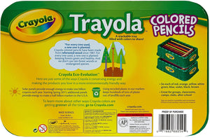 Crayola Colored Pencils, 54 Count, Vibrant Colors, Pre-sharpened, Art Tools, 01210076