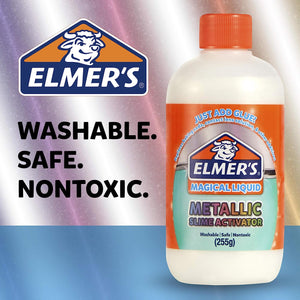 Elmer’s, Metallic Slime Activator ,Magical Liquid -17250016