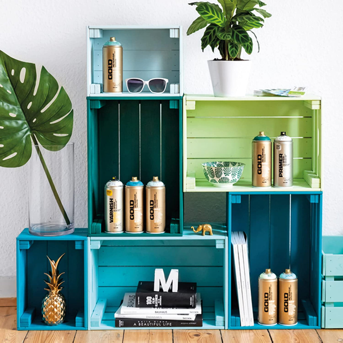 Montana Gold Spray Paint, Frozen Raspberry 400ml, 3110 - 05620224