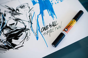 Molotow - One4All Acrylic Twin Marker, Basic Set 2,1.5 mm-4 mm, 05600331