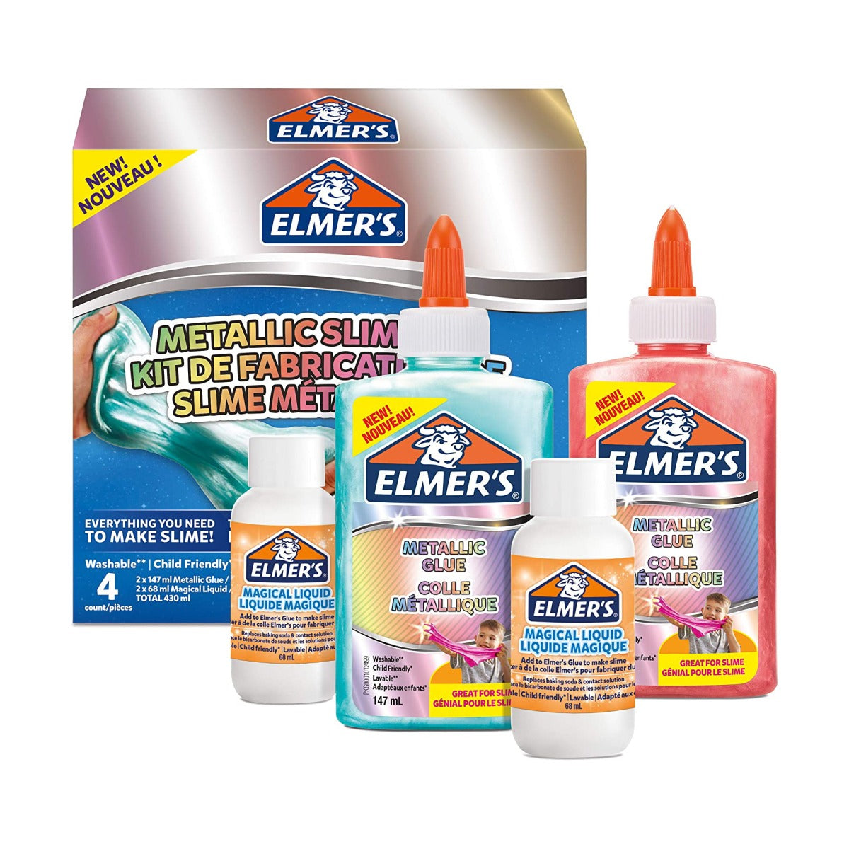 Elmer&#39;s Metallic Slime Kit  - 17250021
