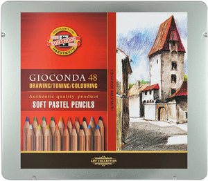 Koh-I-Noor Gioconda 48 Soft Pastel Pencils - 05000070