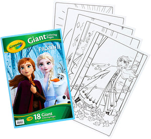 Crayola - Forzen Giant Coloring Pages - 01330731