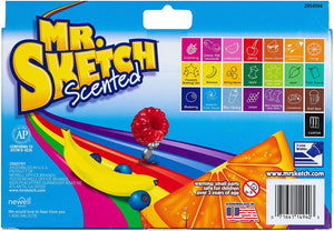 Mr. Sketch, Chiseled Tip Marker, 22 Assorted Scented Marker -20100005