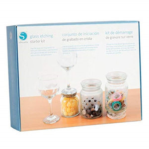 Silhouette Glass Etching Kit- Trilingu - 01430020
