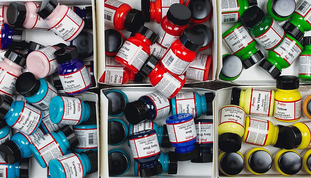 Angelus Acrylic Fire Red Paint - 118ml - 01350517