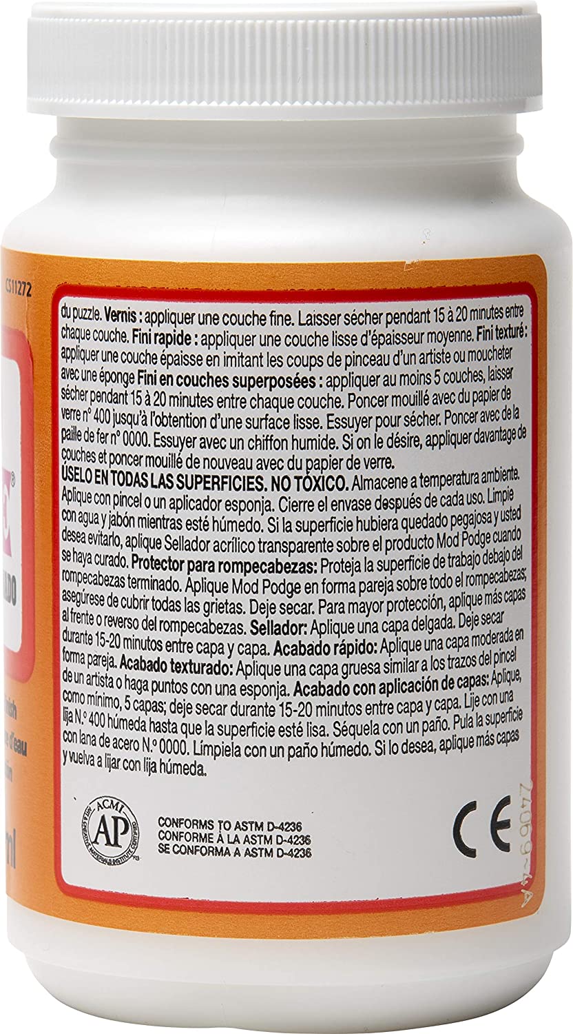 Mod Podge Water-based Sealer, Satin, 236ml Set of 2pc - 01420428