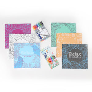 MOGART, Relax Coloring Book Set - C - 03151114