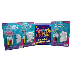 Alj Sisters Mogtoy 3D Paints Squishy Set  - 17290038