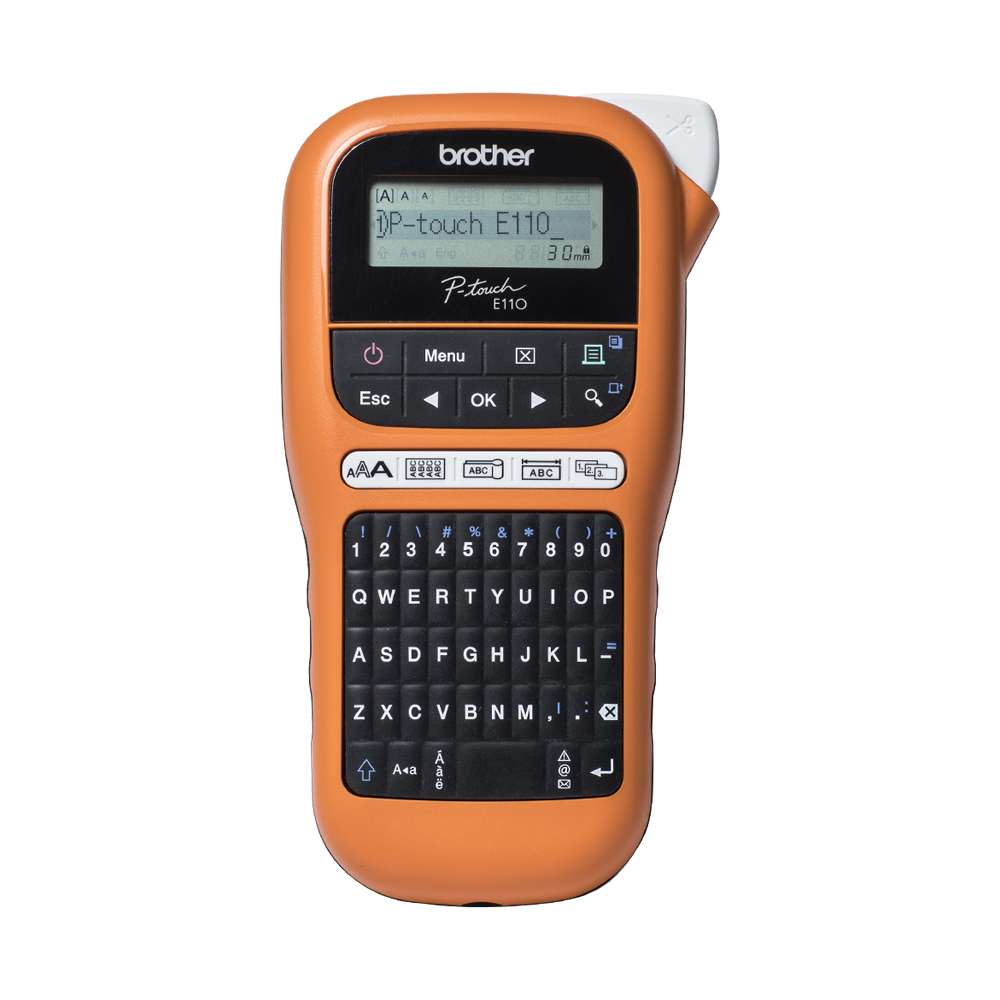 Brother PTE110VP Industrial Handheld Label Printer Arabic &amp; English - 03991647