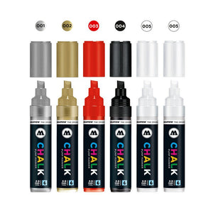 Molotow - Chalk Marker Basic Set 1 (4-8 mm)-05600297