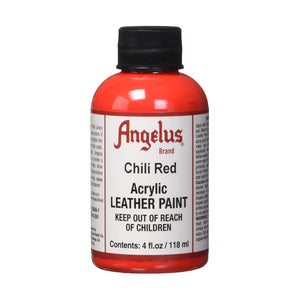 Angelus Acrylic Chili Red Paint 118ml - 01350467