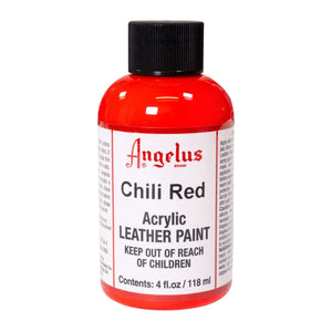 Angelus Acrylic Chili Red Paint 118ml - 01350467