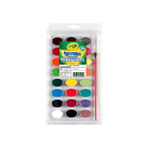 Crayola - Washable Watercolor Paints, 24 Count - 01350184