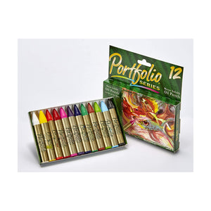 Crayola Oil Pastel Set Portfolio 12 H2O - 01350385