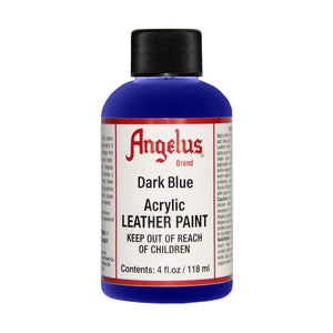 Angelus Acrylic Dark Blue Paint 118ml - 01350463