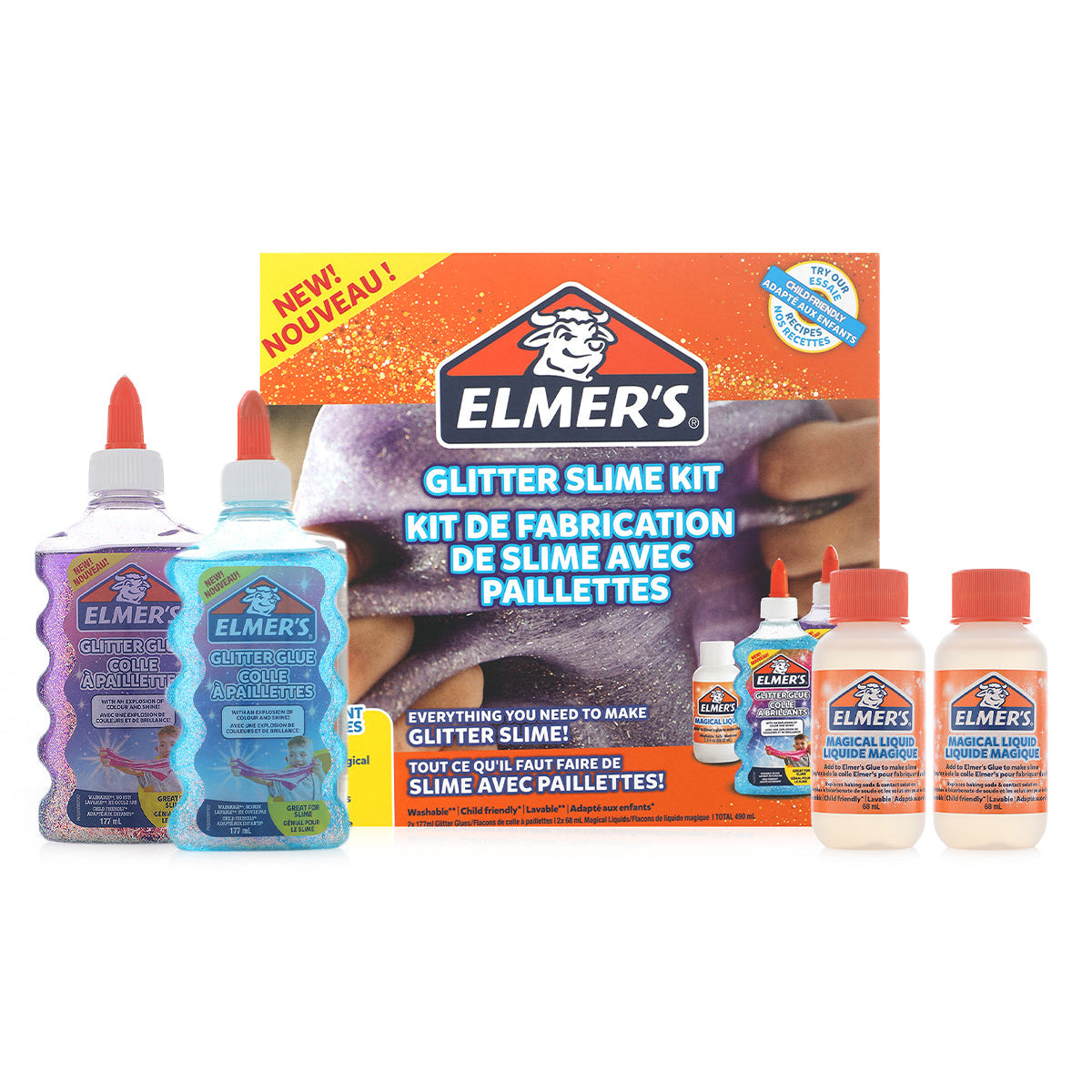 DIY Glitter Slime Kit  Glitter slime, Slime making kit, Slime kit