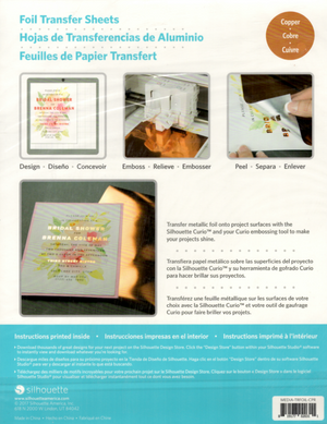 Silhouette - Foil Transfer Sheets - Copper - 01510100