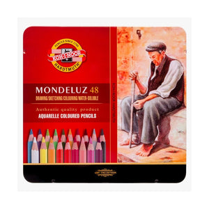 Koh-I-Noor Mondeluz Aquarelle Coloured Pencils Set of 48pencil - 05000021