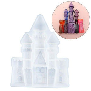 Transparent Silicone Rubber Mold Castle for Resin - 04630011
