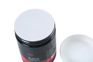 Art Nation, Acrylic medium Black Gesso 500ml for art drawing - 17330072