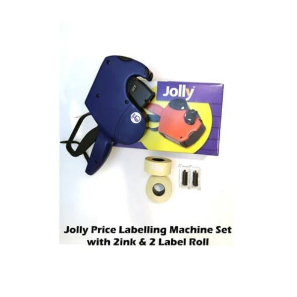 Jolly Price Labelling Machine with 2ink+2label rolls set - 17210002 - 03992471-17210005