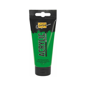 Kreul - Solo Goya Acrylic paint,100ml tube, Permanent Green  - 52501464