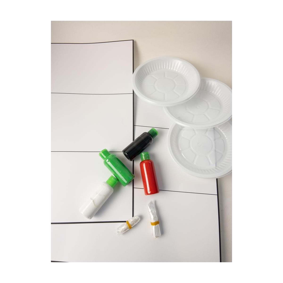 Kuwait Flag Hand Painting Set - 03151182