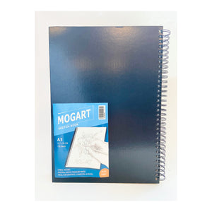 MOGART, Sketch Book, Hardcover Pad Spiral binding,11.7"x 16. 5", A3 ,110 sheet - 03190018