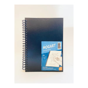 MOGART, Sketch Book, Hardcover Pad Spiral binding,8.3"x 11.7", A4,110 sheet