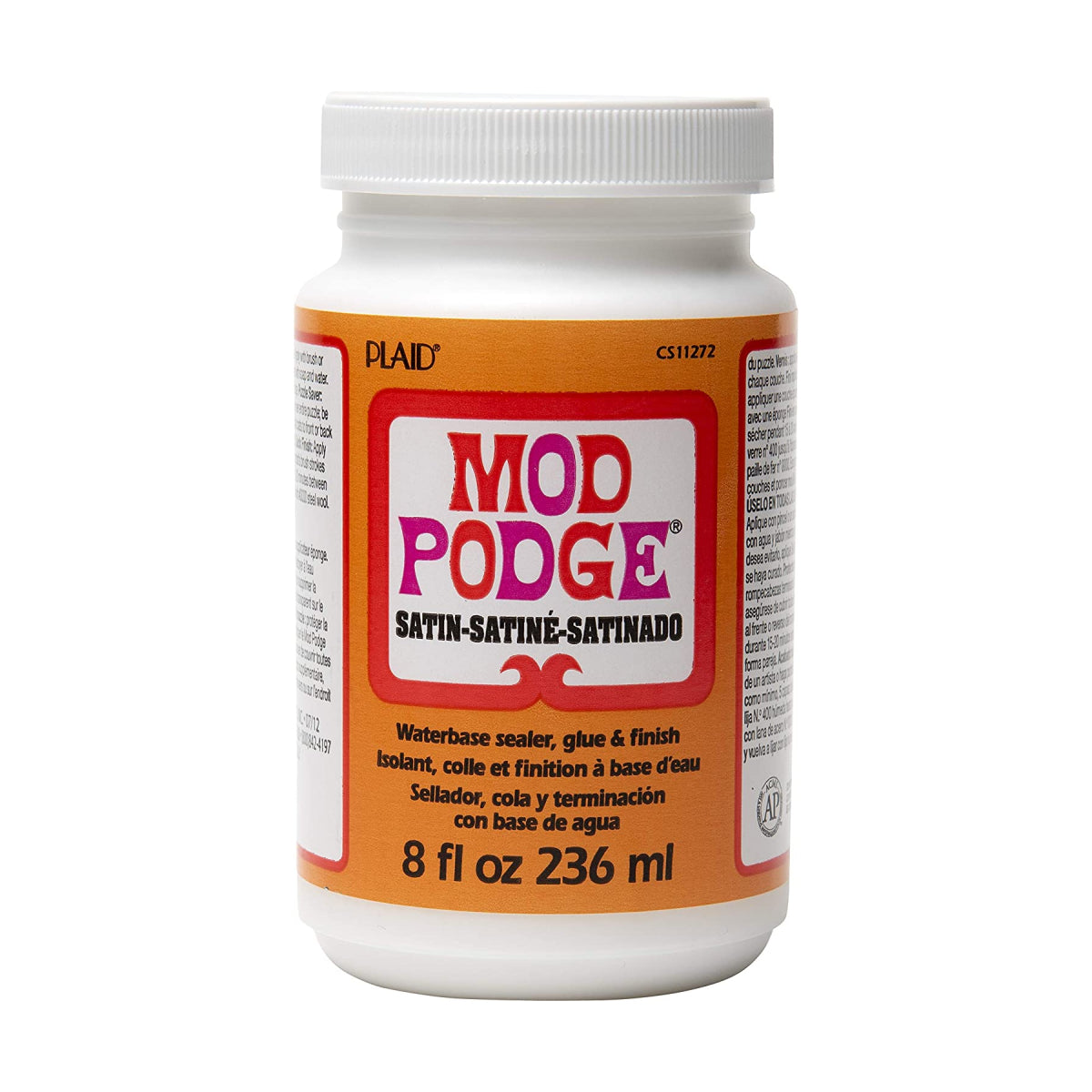 Mod Podge Water-based Sealer, Satin, 236ml Set of 2pc - 01420428