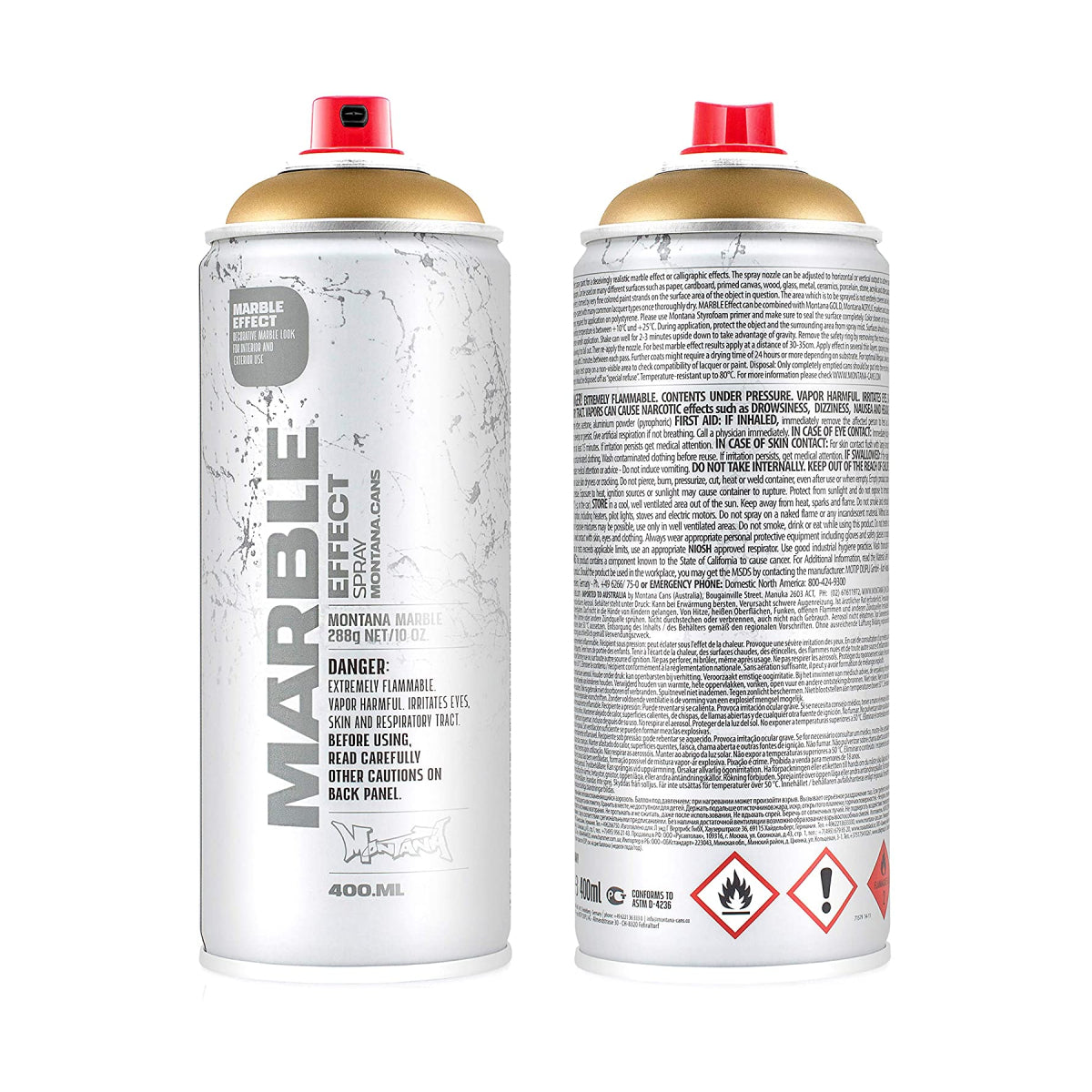 Montana Marble Effect - Gold, 400ml - 05620544