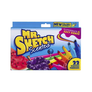 Mr. Sketch, Chiseled Tip Marker, 22 Assorted Scented Marker -20100005