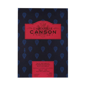 Canson Heritage, Watercolor Paper Pad 300gsm 12Sheet, 26X36 cm 300g - 07021472