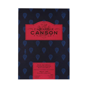 Canson Heritage, Watercolor Paper Pad 300gsm 12Sheet, 26X36 cm 300g - 07021472