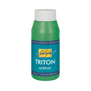 Solo Goya Triton Acrylic,750ml, Permanent Green - 52500847