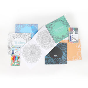 MOGART, Relax Coloring Book Set - C - 03151114