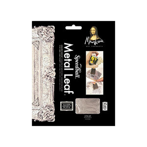 Speedball Mona Lisa Composition Metal Leaf, Silver, 25sheets - 01350572